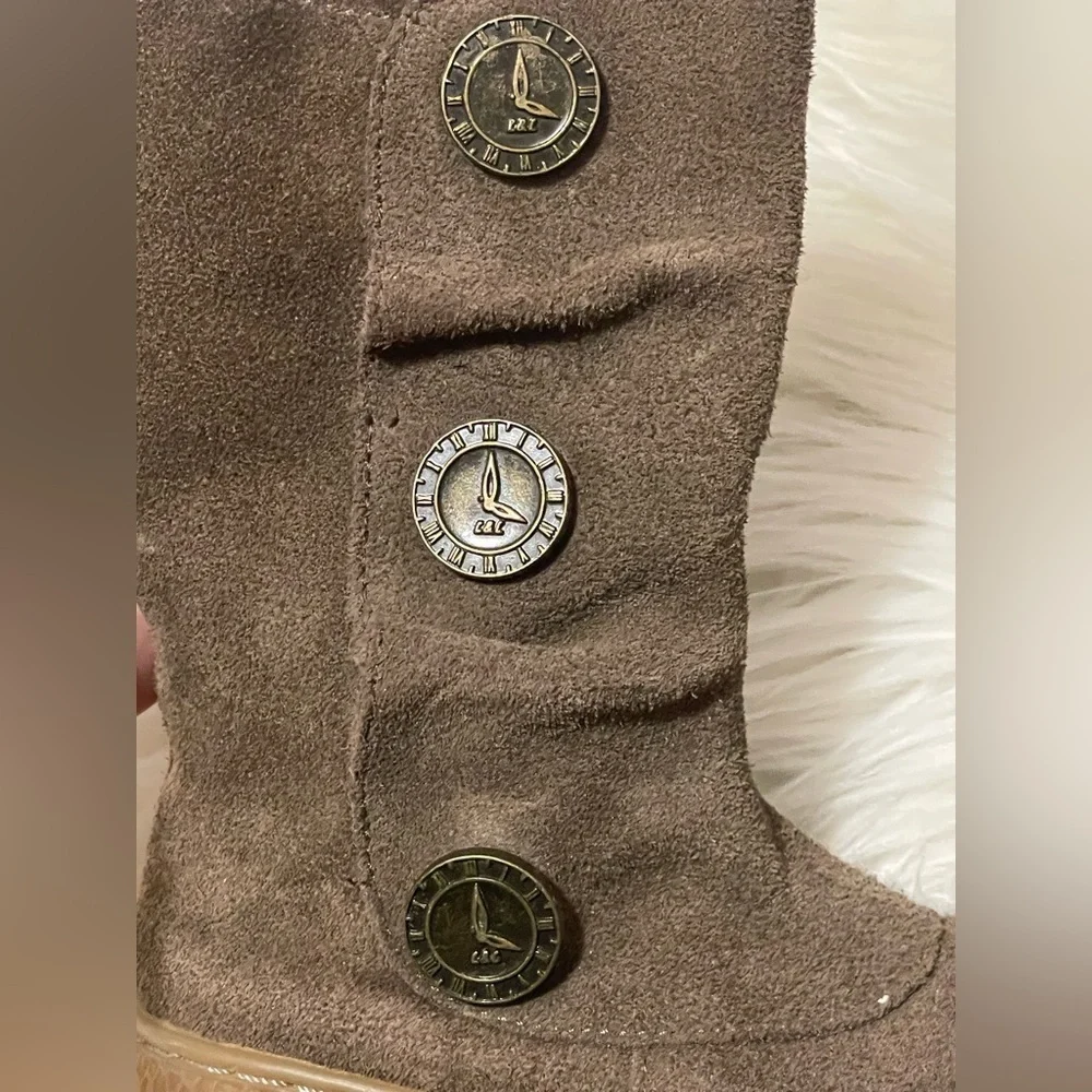 Livie & Luca taupe tiempo Boots size 7